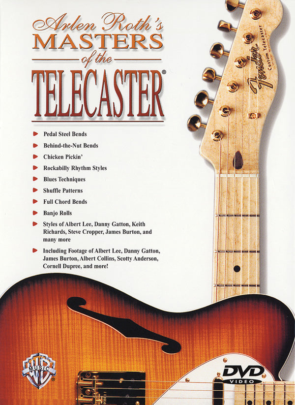 DVD ARLEN ROTH'S MASTERS OF THE TELECASTER [DVD-91505]