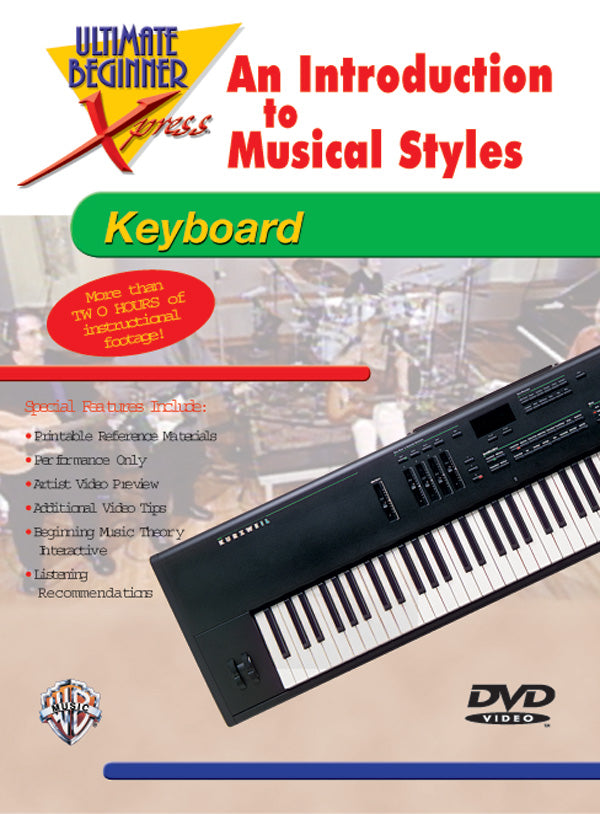 DVD ULTIMATE BEGINNER XPRESS™: AN INTRODUCTION TO MUSICAL STYLES FOR KEYBOARD [DVD-96244]