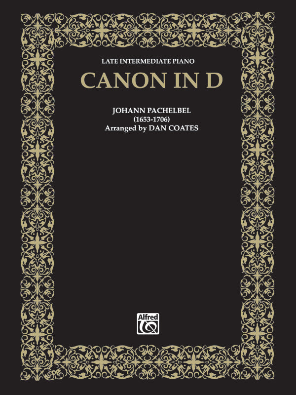 ピアノ譜面 CANON IN D [SHT-PNO-96269]