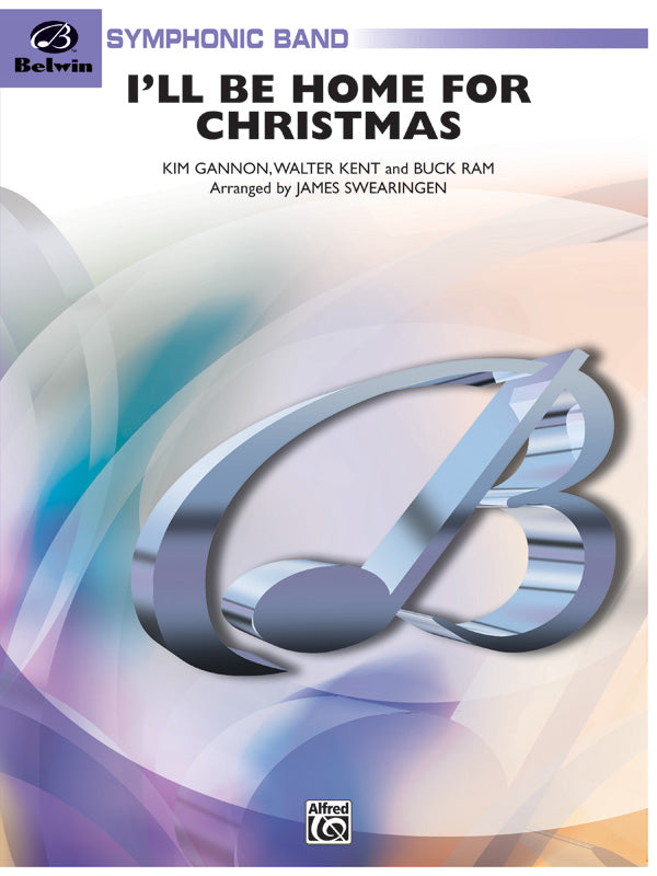 吹奏楽 譜面セット I'LL BE HOME FOR CHRISTMAS アイル・ビー・ホーム・フォー・クリスマス [SHT-CBD-45747]