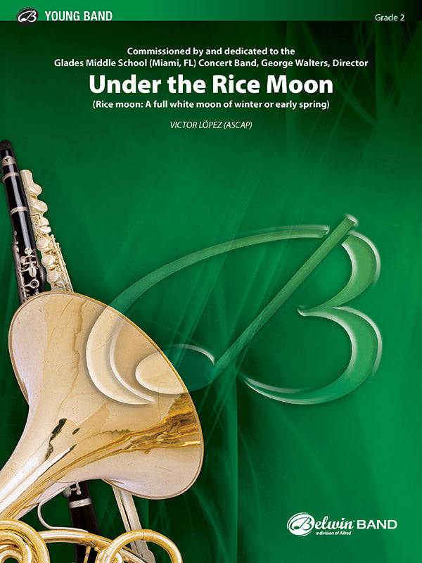 吹奏楽 譜面セット UNDER THE RICE MOON アンダー・ザ・ライス・ムーン [SHT-CBD-46063]
