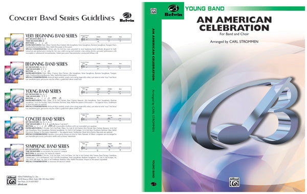 吹奏楽 譜面セット AMERICAN CELEBRATION, AN アメリカン・セレブレーション [SHT-CBD-27814]