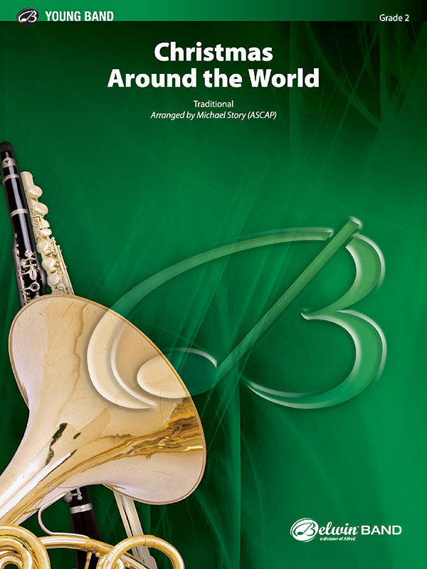 吹奏楽 譜面セット CHRISTMAS AROUND THE WORLD クリスマス・アラウンド・ザ・ワールド [SHT-CBD-27817]