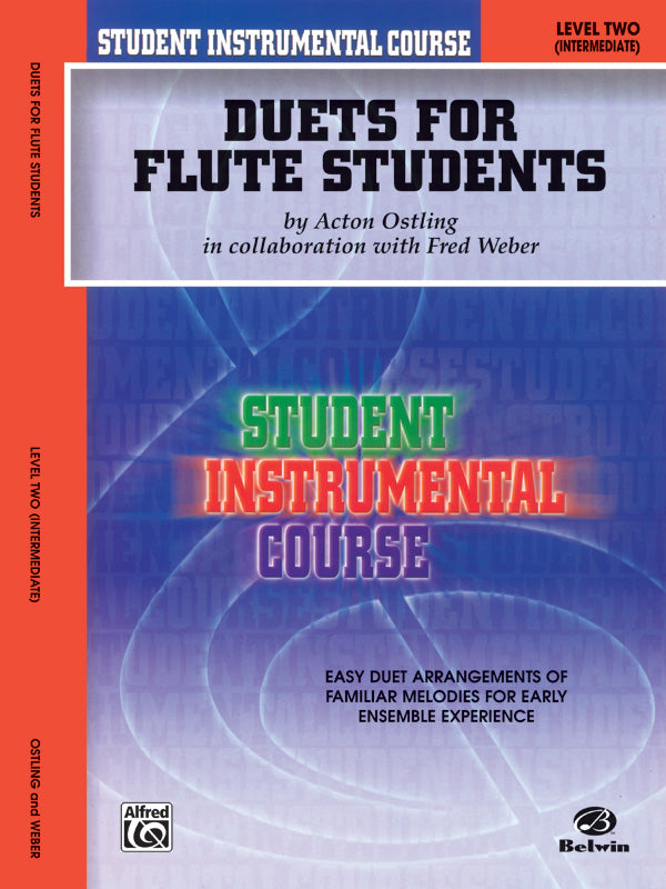 フルート譜面 STUDENT INSTRUMENTAL COURSE: DUETS FOR FLUTE STUDENTS, LEVEL II [SHT-FLT-80937]