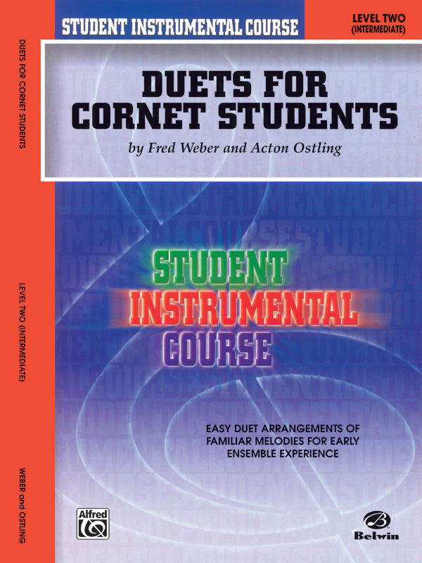 トランペット譜面 STUDENT INSTRUMENTAL COURSE: DUETS FOR CORNET STUDENTS, LEVEL II [SHT-TP-64058]