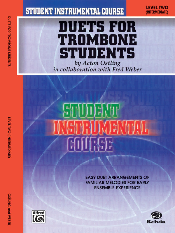 トロンボーン譜面 STUDENT INSTRUMENTAL COURSE: DUETS FOR TROMBONE STUDENTS, LEVEL II [SHT-TB-80112]