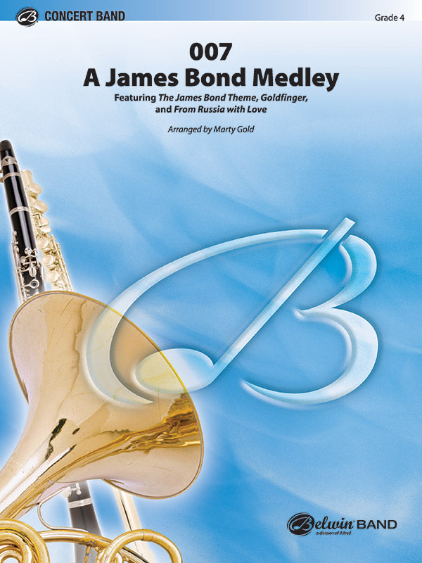 吹奏楽 譜面セット JAMES BOND MEDLEY, A [SHT-CBD-18258]
