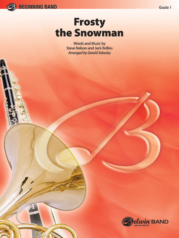 吹奏楽 譜面セット FROSTY THE SNOWMAN フロスティー・ザ・スノーマン [SHT-CBD-27869]