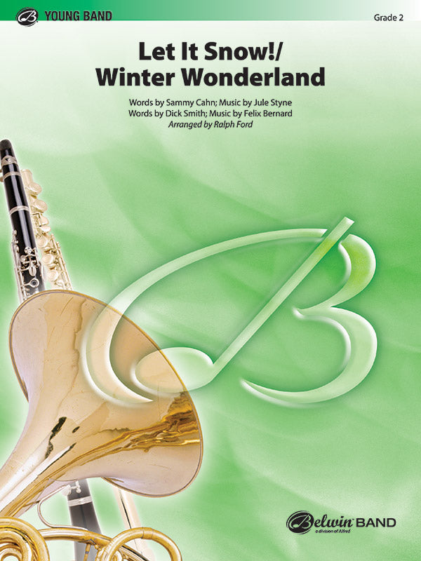 吹奏楽 譜面セット LET IT SNOW! / WINTER WONDERLAND レット・イット・スノー！／ウインター・ワンダーランド [SHT-CBD-33671]
