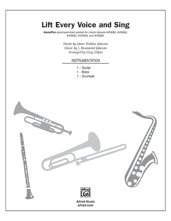 合唱 パート譜 LIFT EVERY VOICE AND SING - SOUNDPAX [SHT-CHO-PART-114226]