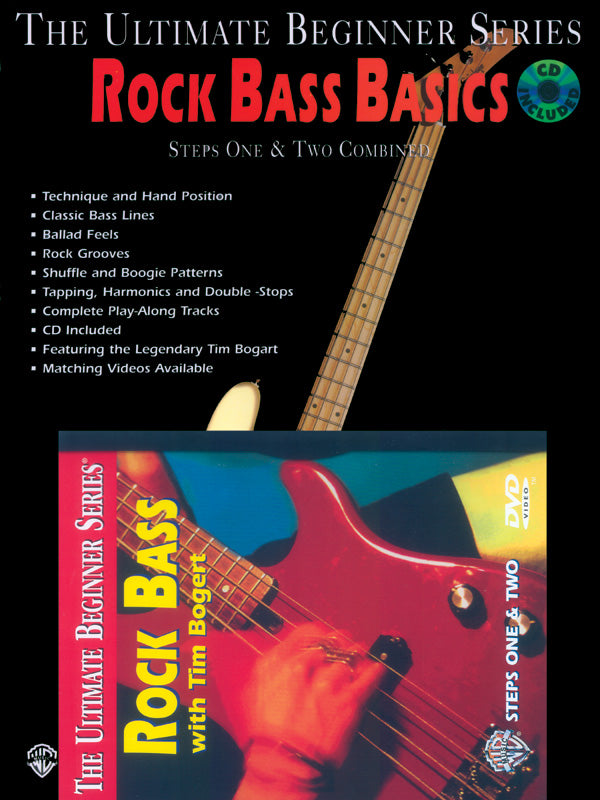 楽譜書籍・教則本 ULTIMATE BEGINNER SERIES MEGA PAK: ROCK BASS BASICS MEGA PAK [BOOKM-83401]