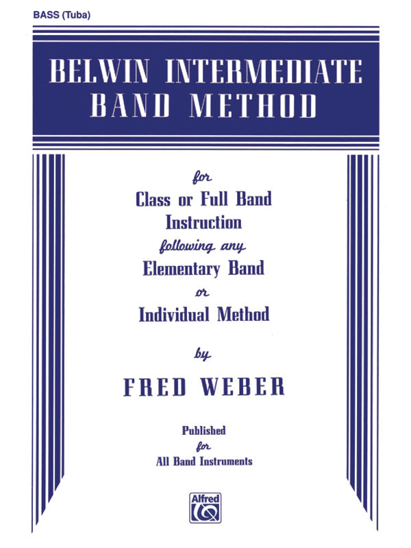 吹奏楽 パート譜 BELWIN INTERMEDIATE BAND METHOD - BASS ( TUBA ) [SHT-CBD-PART-79561]