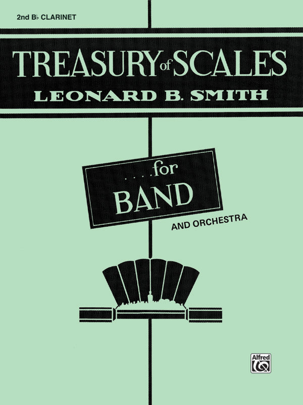 楽譜書籍・教則本 TREASURY OF SCALES FOR BAND AND ORCHESTRA - 2ND B-FLAT CLARINET [BOOKM-79642]