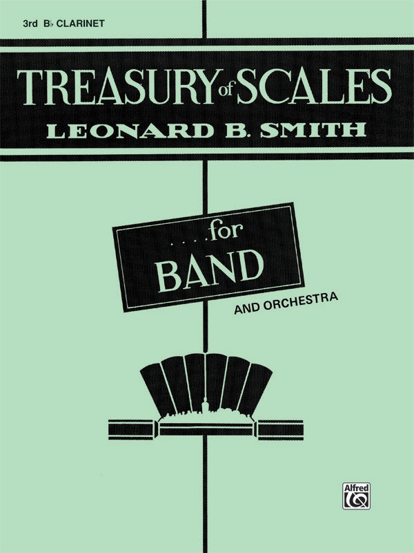 楽譜書籍・教則本 TREASURY OF SCALES FOR BAND AND ORCHESTRA - 3RD B-FLAT CLARINET [BOOKM-79643]