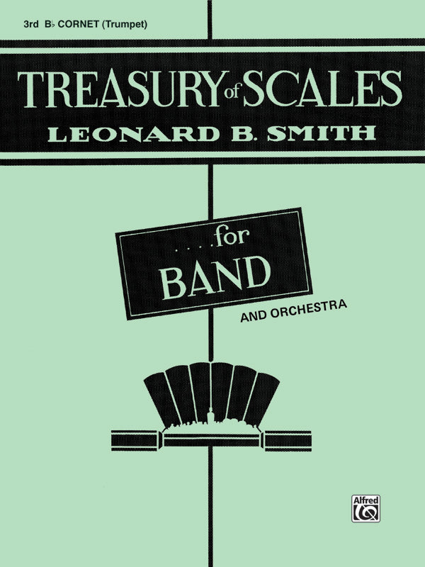 楽譜書籍・教則本 TREASURY OF SCALES FOR BAND AND ORCHESTRA - 3RD B-FLAT CORNET [BOOKM-79654]