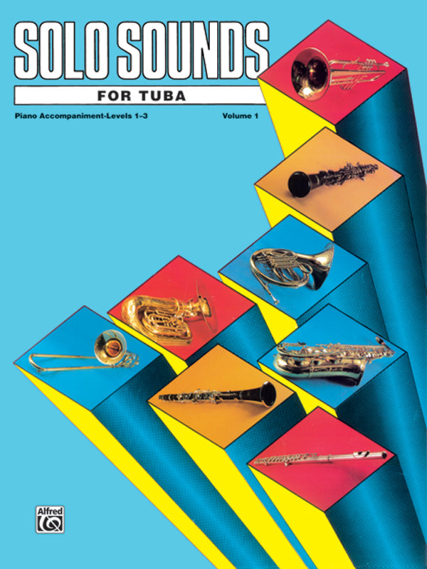 チューバ譜面 SOLO SOUNDS FOR TUBA, VOLUME I, LEVELS 1-3 - PIANO ACC. ソロ・サウンズ・フォー・チューバ ＶＯＬ．１ レベル１－３ 伴奏ピアノ [SHT-TUBA-79759]