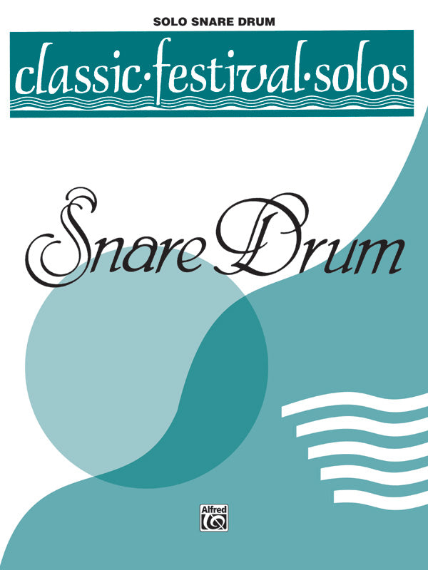 楽譜書籍・教則本 CLASSIC FESTIVAL SOLOS ( SNARE DRUM ) , VOLUME 1 SOLO BOOK ( UNACCOMPANIED ) - SNARE DRUM [BOOKM-53919]