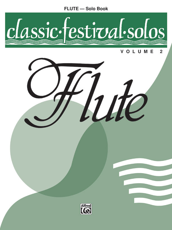 楽譜書籍・教則本 CLASSIC FESTIVAL SOLOS ( C FLUTE ) , VOLUME 2 SOLO BOOK [BOOKM-80887]