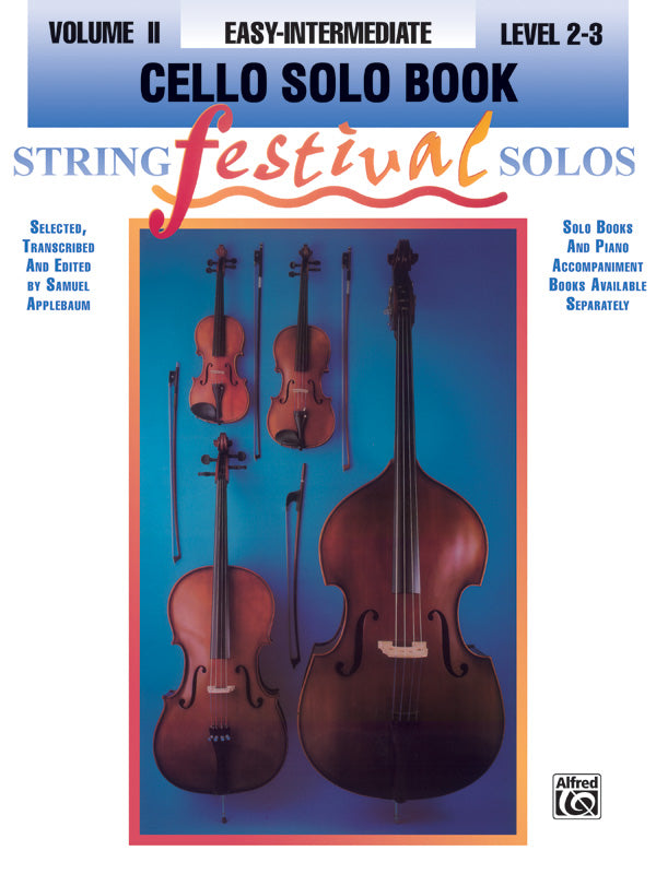 楽譜書籍・教則本 STRING FESTIVAL SOLOS, VOLUME II - CELLO SOLO [BOOKM-89340]