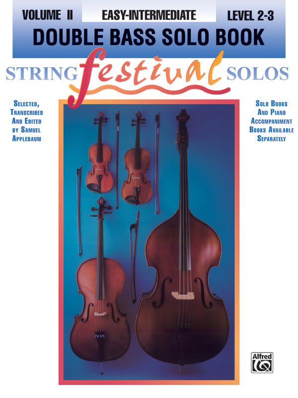 楽譜書籍・教則本 STRING FESTIVAL SOLOS, VOLUME II - DOUBLE BASS SOLO [BOOKM-89342]