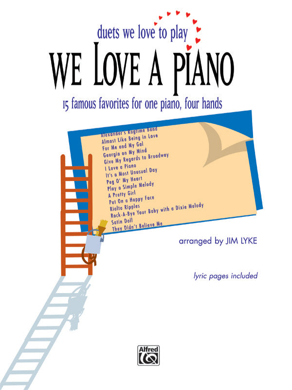 楽譜書籍・教則本 WE LOVE A PIANO ( DUETS WE LOVE TO PLAY ) [BOOKM-86465]