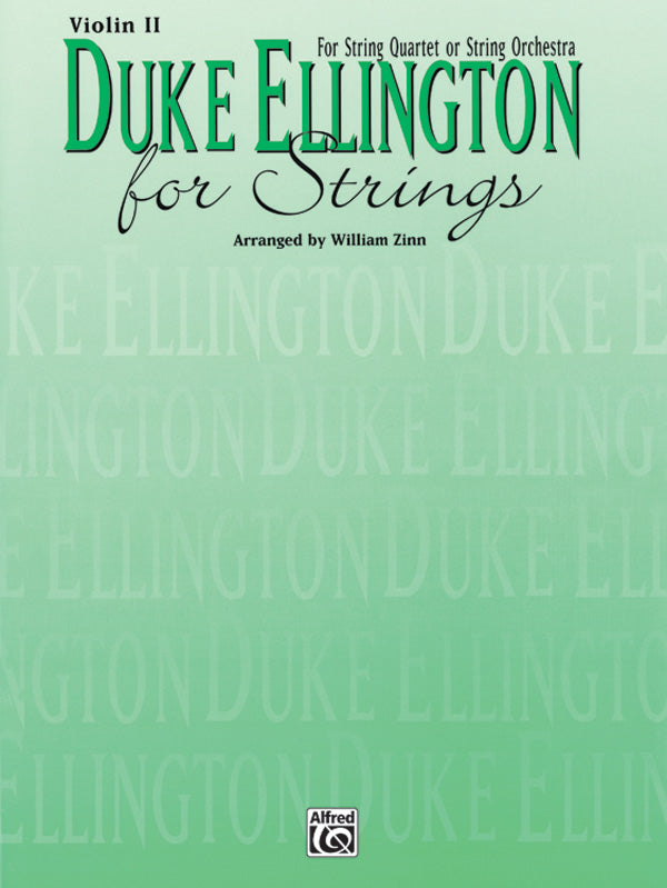弦楽合奏 パート譜 DUKE ELLINGTON FOR STRINGS - VIOLIN II [SHT-STO-PART-77273]