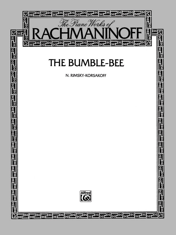 ピアノ譜面 BUMBLE-BEE, THE [SHT-PNO-96273]