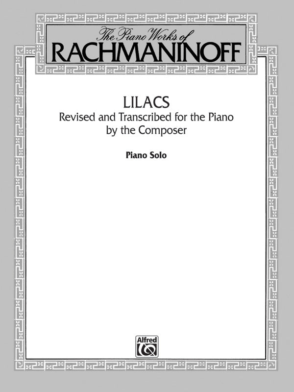 ピアノ譜面 LILACS [SHT-PNO-96275]