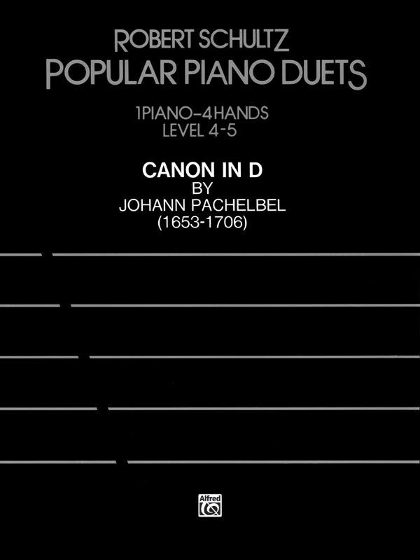 ピアノ譜面 CANON IN D [SHT-PNO-86835]