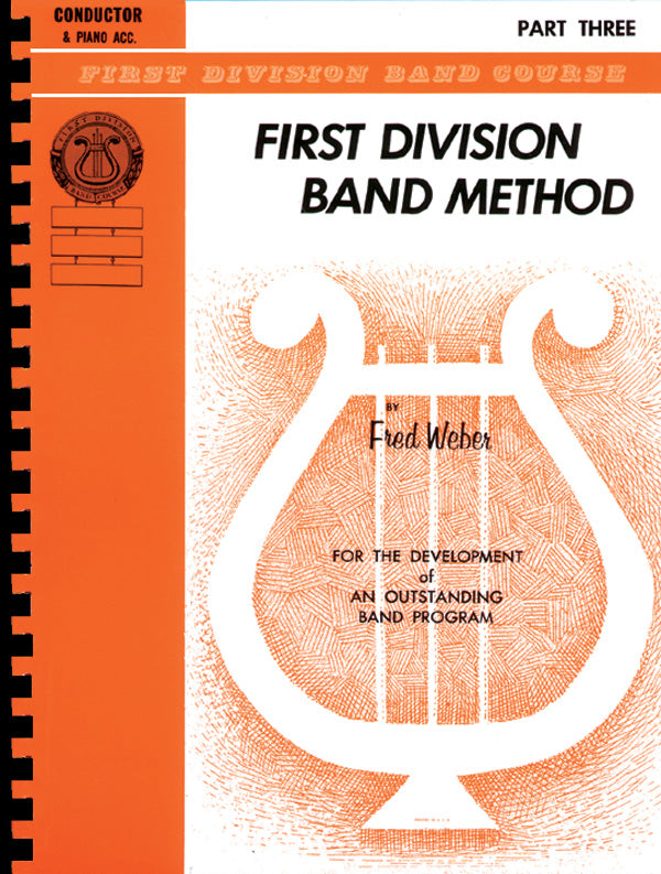 吹奏楽 譜面セット FIRST DIVISION BAND METHOD, PART 3 - CONDUCTOR [SHT-CBD-80035]