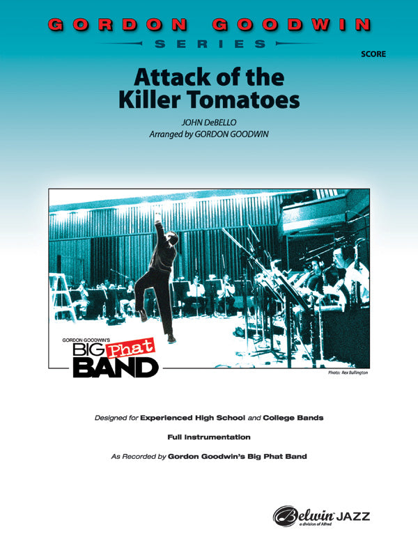 ビッグバンド スコア譜 ATTACK OF THE KILLER TOMATOES アタック・オブ・ザ・キラー・トマトズ（スコアのみ） [SHTB-SCR-37251]