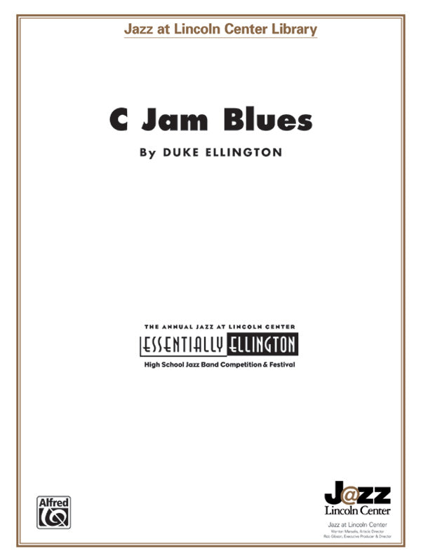 ビッグバンド 譜面セット C JAM BLUES Ｃジャム・ブルース [SHTB-21171]