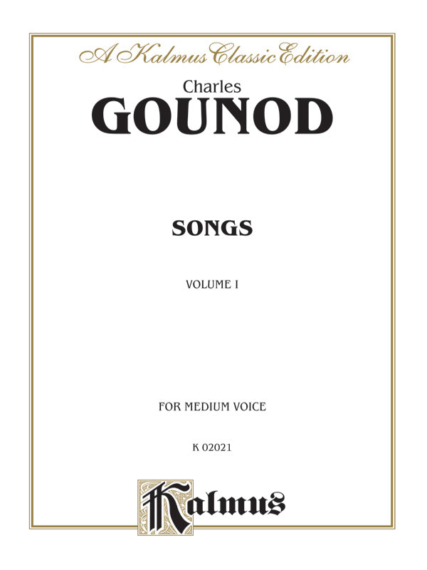 楽譜書籍・教則本 SONGS, VOLUME I ( VOICING : MEDIUM VOICE ) [BOOKM-64518]