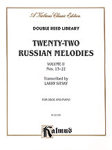 楽譜書籍・教則本 TWENTY-TWO RUSSIAN MELODIES, VOLUME 2, NOS. 13-22 [BOOKM-81442]