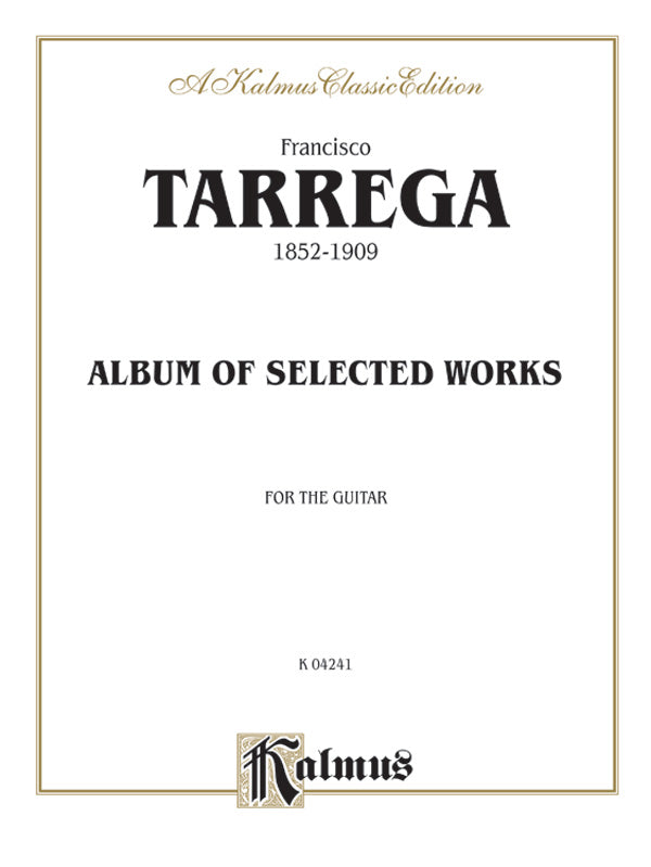 楽譜書籍・教則本 ALBUM OF SELECTED WORKS [BOOKM-91537]