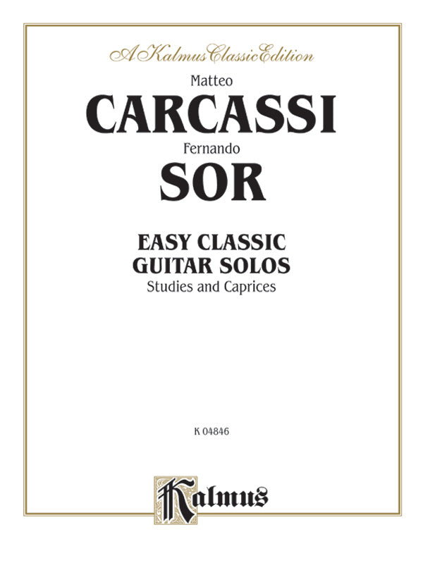 楽譜書籍・教則本 EASY CLASSIC GUITAR SOLOS [BOOKM-91542]