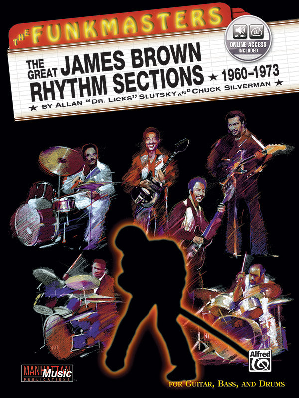 楽譜書籍・教則本 FUNKMASTERS: THE GREAT JAMES BROWN RHYTHM SECTIONS 1960-1973, THE [BOOKM-81683]