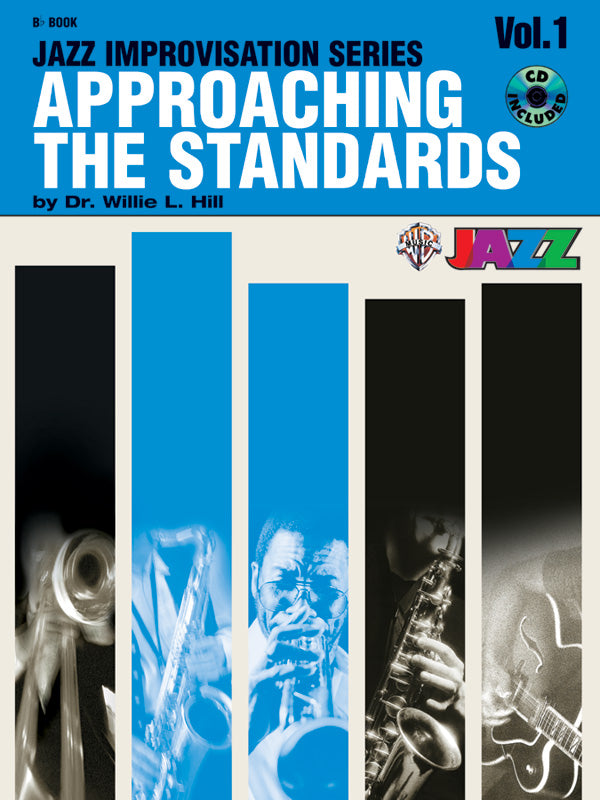 楽譜書籍・教則本 APPROACHING THE STANDARDS VOL. 1 - B FLAT BOOK WITH CD - JAZZ IMPROVISATION SERIES アプローチング・ザ・スタンダーズ １ Ｂフラット用ＣＤ付 [BOOKM-21945]