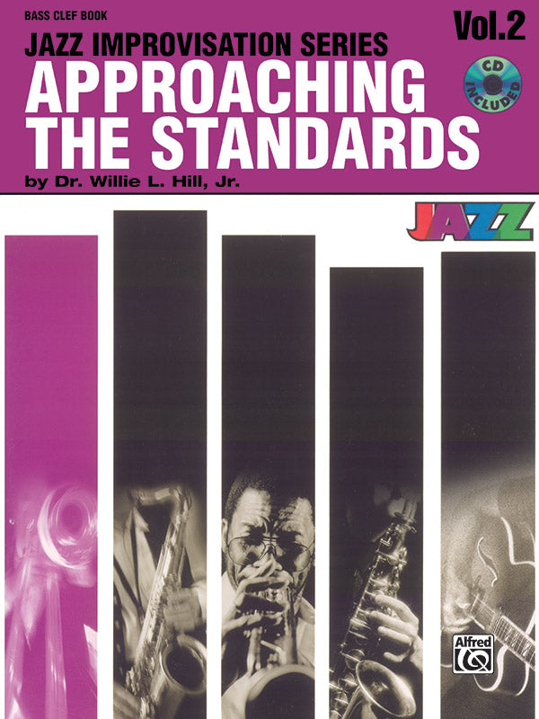 楽譜書籍・教則本 APPROACHING THE STANDARDS VOL. 2 - BASS CLEF BOOK WITH CD - JAZZ IMPROVISATION SERIES アプローチング・ザ・スタンダーズ ２ 低音部記号用ＣＤ付 [BOOKM-21951]