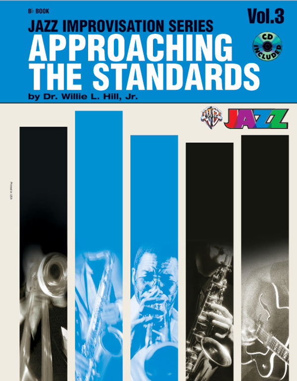 楽譜書籍・教則本 APPROACHING THE STANDARDS VOL. 3 - B FLAT BOOK WITH CD - JAZZ IMPROVISATION SERIES アプローチング・ザ・スタンダーズ ３ Ｂフラット用ＣＤ付 [BOOKM-21953]