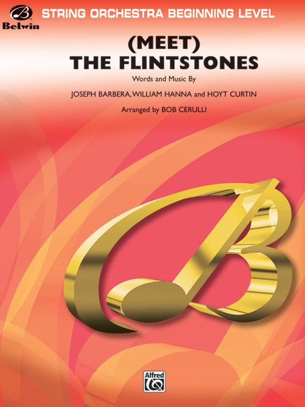 弦楽合奏 譜面セット FLINTSTONES, ( MEET ) THE フリントストーンズ、 （ミート） [SHT-STO-32379]