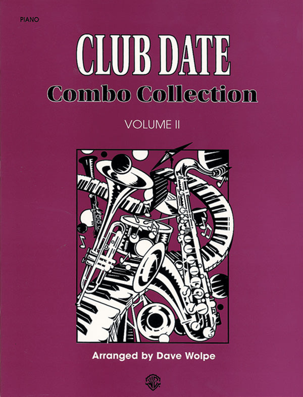 コンボ パート譜 CLUB DATE COMBO COLLECTION VOL.2 - PIANO [SHT-COM-PART-15892]