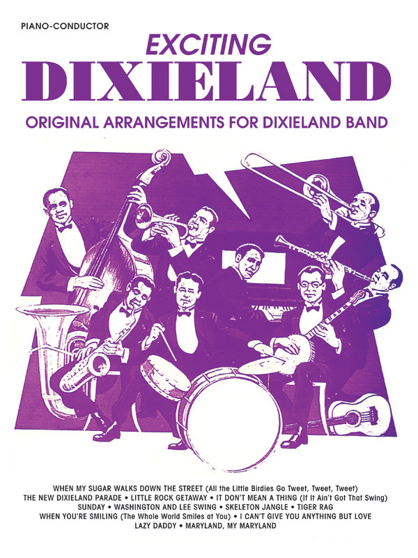 ディキシーランド・バンド パート譜 EXCITING DIXIELAND - PIANO / CONDUCTOR エキサイティング・デキシーランド ピアノ・コンダクター [SHT-DIX-PART-48987]