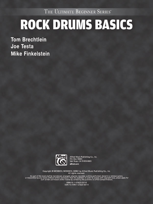 楽譜書籍・教則本 ULTIMATE BEGINNER SERIES: ROCK DRUMS BASICS [BOOKM-81704]