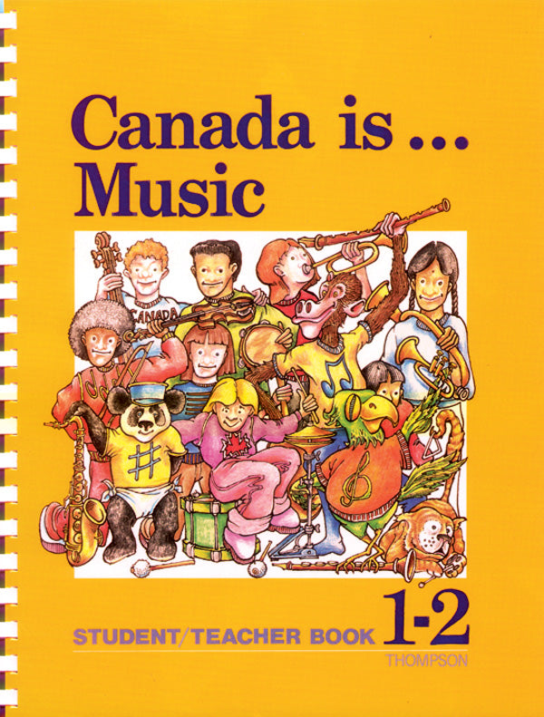 書籍 CANADA IS ... MUSIC, GRADE 1-2 [BOOK-89315]