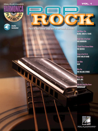 楽譜書籍・教則本 POP ROCK - Harmonica Play-Along Volume 1 [BOOKM-128757]