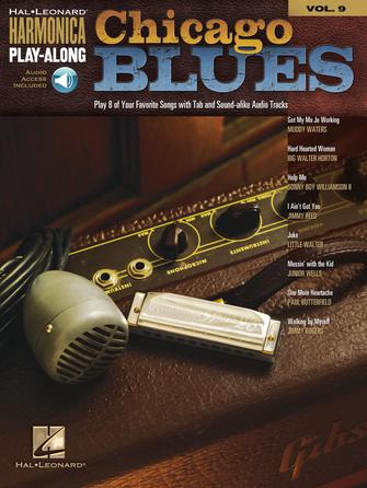 楽譜書籍・教則本 CHICAGO BLUES - Harmonica Play-Along Volume 9 [BOOKM-128753]