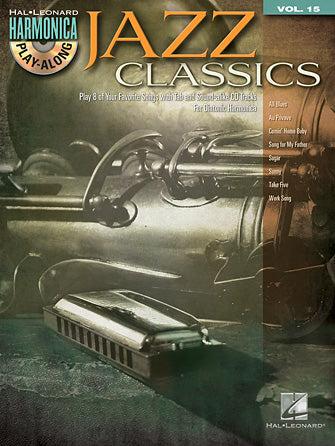 楽譜書籍・教則本 JAZZ CLASSICS - HARMONICA PLAY-ALONG VOLUME 15 [BOOKM-128718]