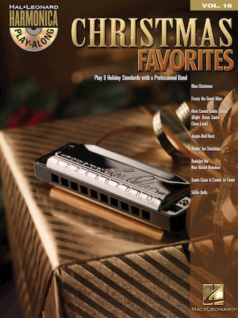 楽譜書籍・教則本 CHRISTMAS FAVORITES - Harmonica Play-Along Volume 16 [BOOKM-128764]