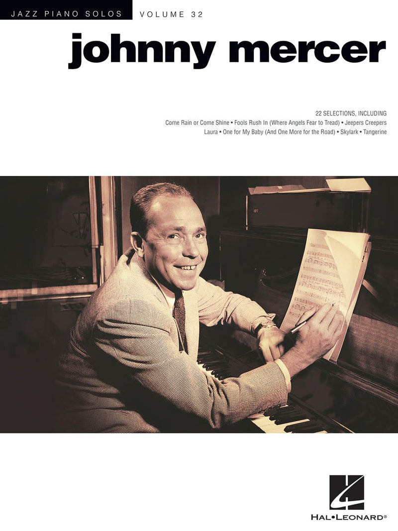 楽譜書籍・教則本 JOHNNY MERCER - JAZZ PIANO SOLOS SERIES VOLUME 32 [BOOKM-128237]
